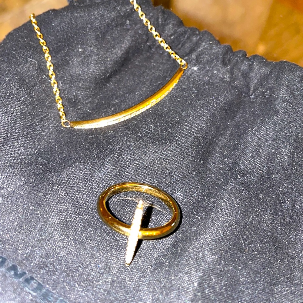 Michael Kors bracelet and ring set
